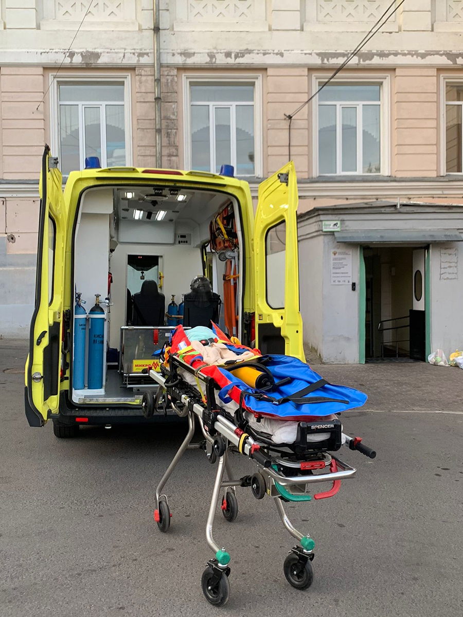 23 августа 2022 года: медицинская эвакуация Серпухов – Москва
