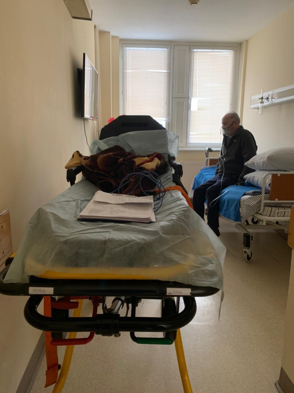 Транспортировка пациента из ГКБ15 в госпиталь Вишневского на реабилитацию после Сovid-19. 2