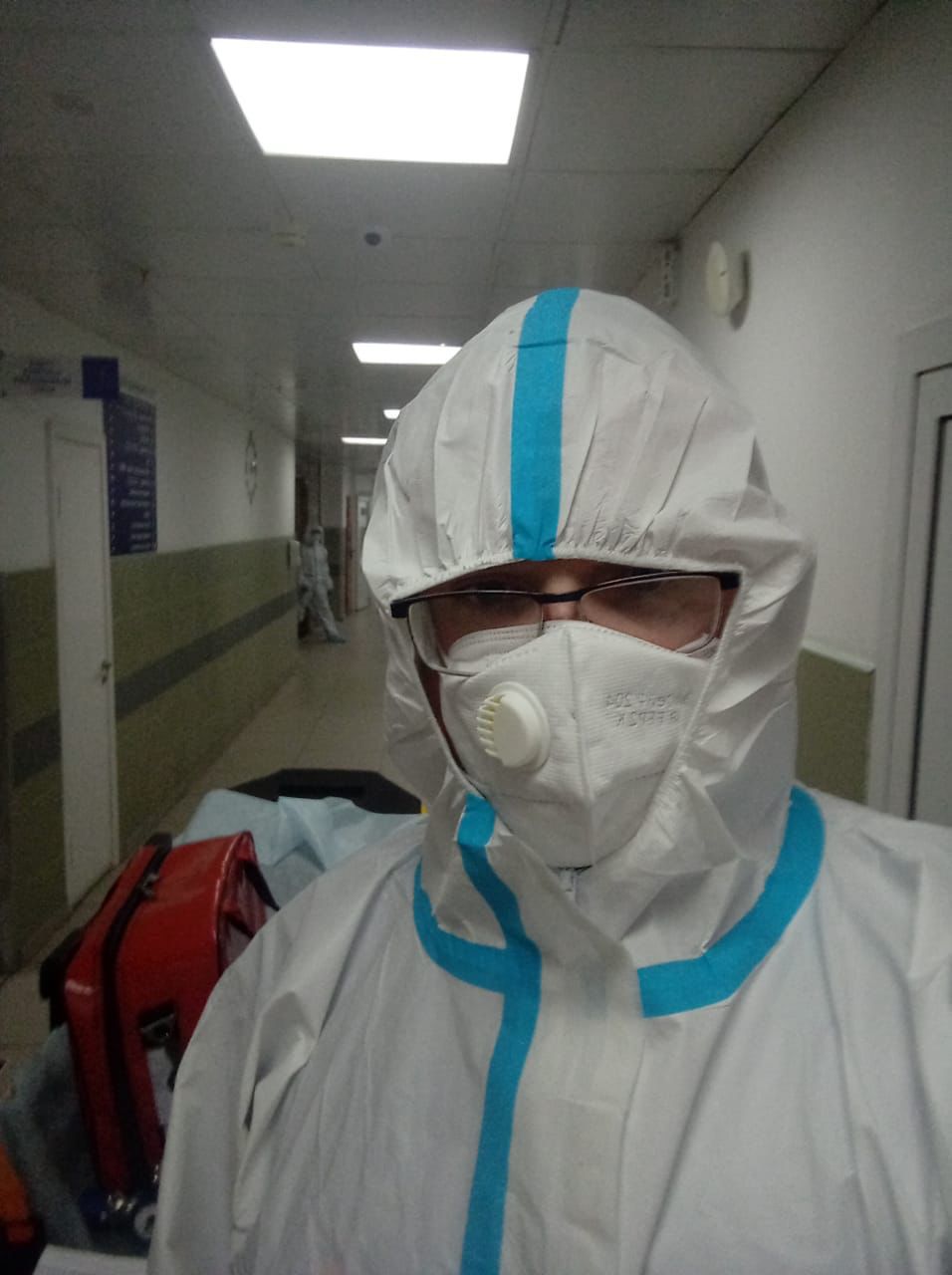 Транспортировка пациента из ГКБ15 в госпиталь Вишневского на реабилитацию после Сovid-19. 5