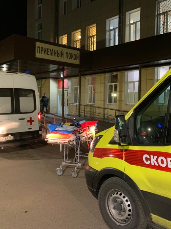05 – 06 ноября 2022 года: Великие Луки – Москва, медицинская эвакуация двух пострадавших.