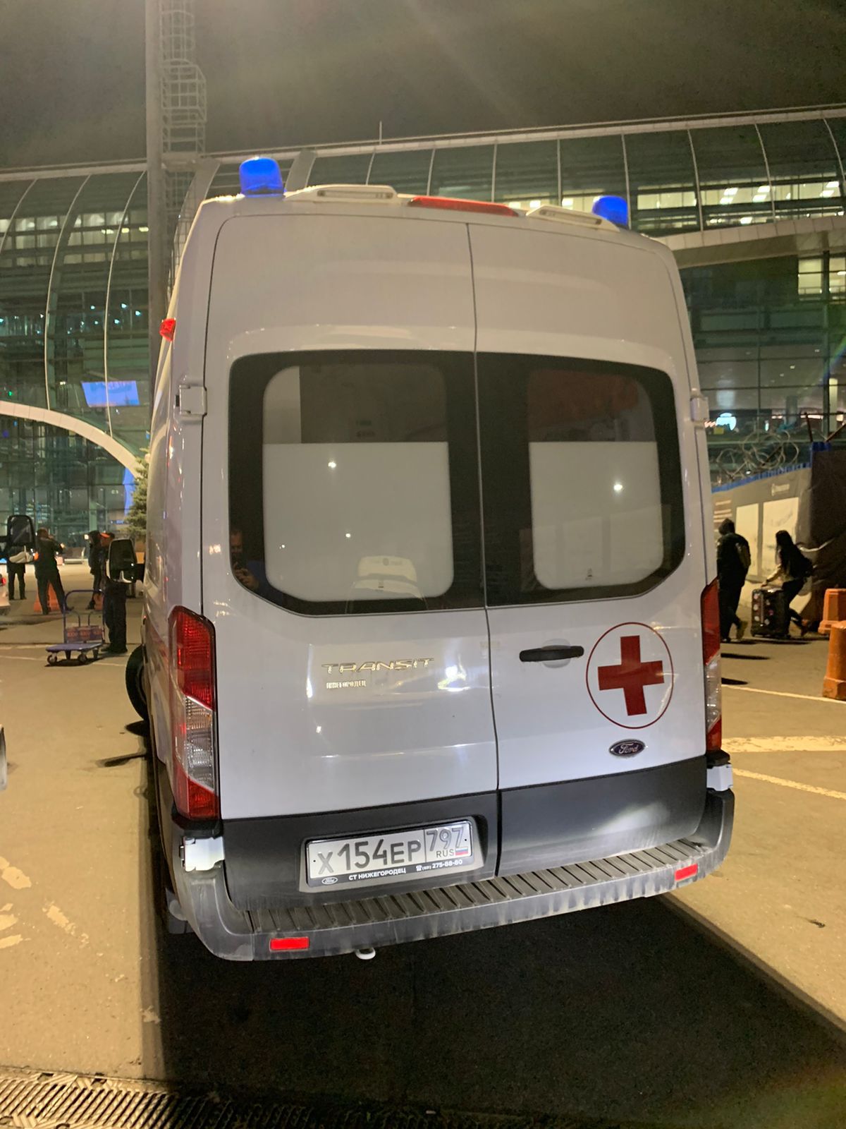 Транспортировка пациента из центра реабилитации в аэропорт Домодедово.